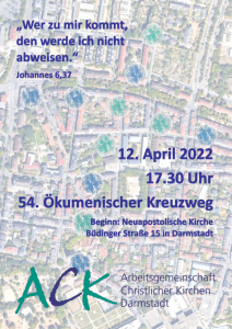 Plakat Kreuzweg 2022